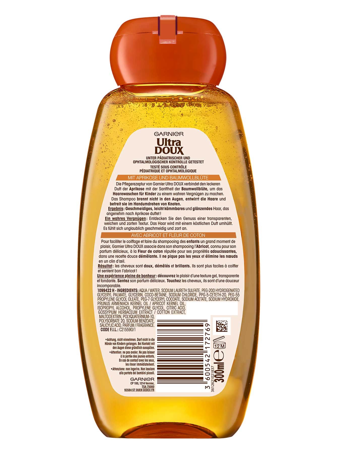 Kids Shampoo Back